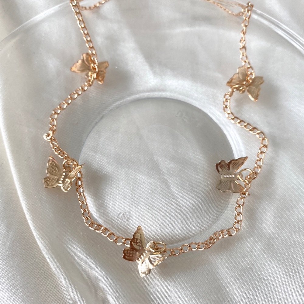 LAST ONE! gold butterfly choker (buy 1 get two free!!!)